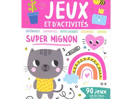 Mon grand bloc de jeux et d activités : Super mignon - French Ed. Online Sale