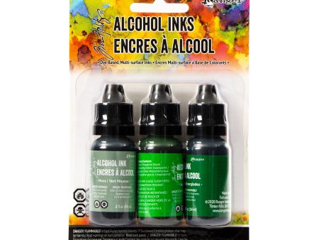 3-Pack Alcohol Inks - Mint Green Spectrum Online Hot Sale