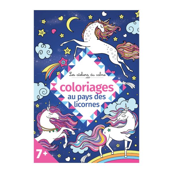 Coloriages : Au pays des licornes - French Ed. Fashion