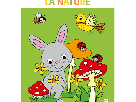 Bloc à colorier : La nature - French Ed. Sale