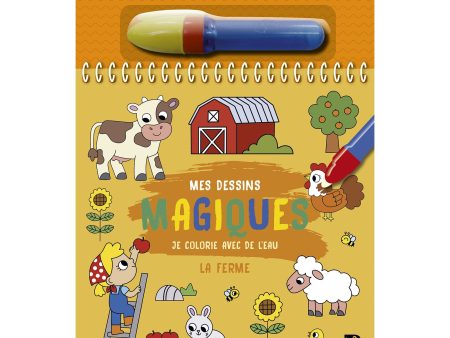 Je colorie avec de l eau : La ferme - French Ed. Online Sale