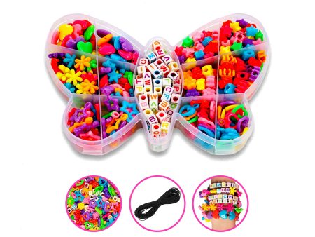 400-Pack Assorted Coloured Beads For Cheap