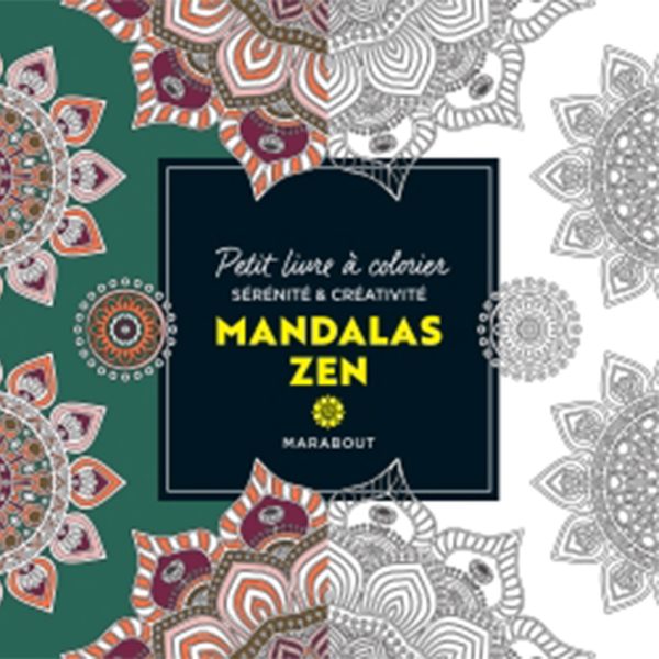 Petit livre à colorier : Mandalas zen - French Ed. For Sale