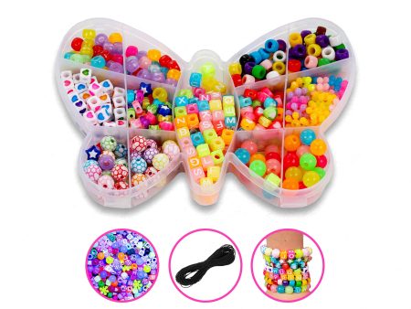 400-Pack Assorted Phosphorescent Beads Discount