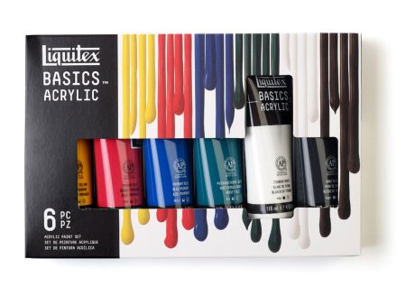 Set of Basics Acrylics - 6 x 118 ml Supply