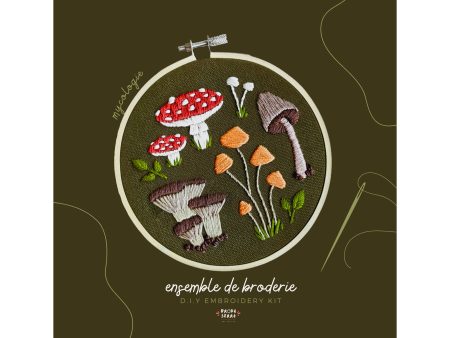 DIY Embroidery Kit - Mycology Online now