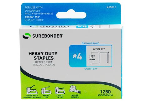 1,250 Pack Heavy-Duty Staples on Sale