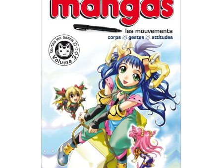 Apprendre à dessiner les mangas : Les mouvements, Volume 3 - French Ed. For Sale