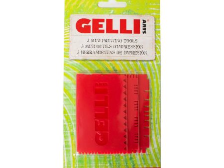 3-Pack Gelli Arts Mini Printing Tools For Cheap