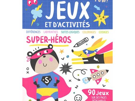 Mon grand bloc de jeux et d activités : Super-héros - French Ed. Supply