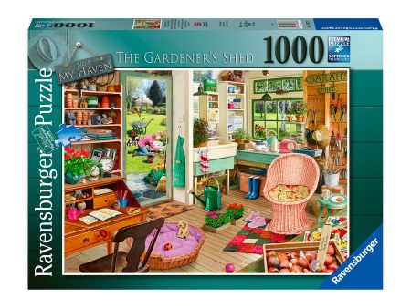 1,000-Piece Puzzle -  The Garden Shed  For Cheap