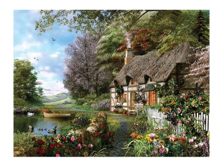 1,500-Piece Puzzle -  Country Cottage  Online now