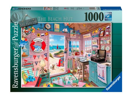 1,000-Piece Puzzle -  Beach Hut  For Discount