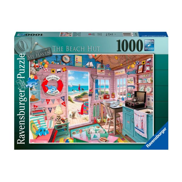 1,000-Piece Puzzle -  Beach Hut  For Discount