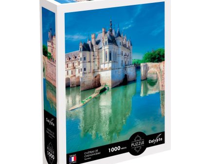 1,000-Piece Puzzle -  Chenonceau Castle, Touraine  Online Sale