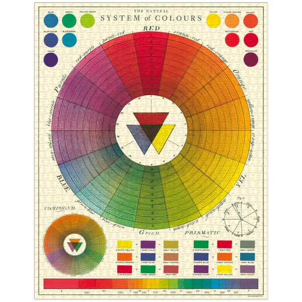 1,000-Piece Puzzle -  Colour Wheel  Online Sale