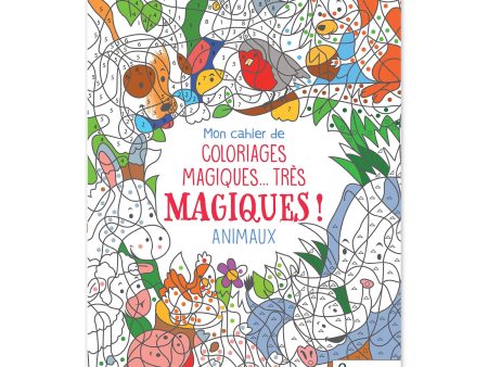 Mon cahier de coloriages magiques... très magiques ! Les animaux - French Ed. For Sale