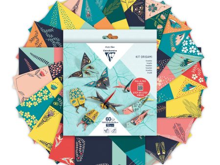 Patterned Origami Sheets - Insects Online now