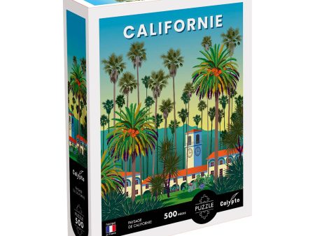 500-Piece Puzzle -  California  Cheap