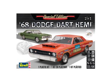 Scale Model 1 25 -  68 Dodge Hemi Dart 2  n 1 Supply