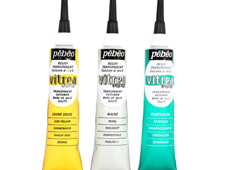 Vitrea 160 Dimensional Glass Outliner - Ink Black For Cheap