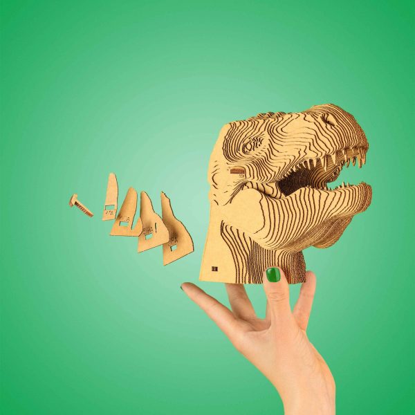 3D Carboard Puzzle - T-Rex For Sale