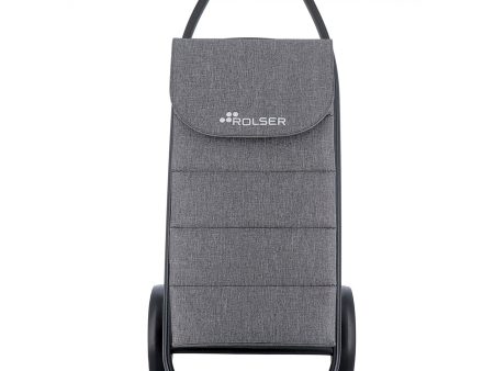 COM Tweed Polar 8 Shopping Trolley - Grey Cheap