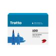 Tratto Double-Tip Markers - Assorted Colours, 100 Pieces Hot on Sale