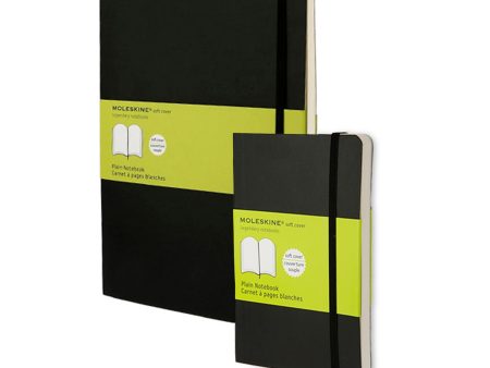 Classic Notebook - Plain, Soft Cover Hot on Sale