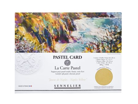 6-Pack Pastel Cards - Naples Yellow For Cheap