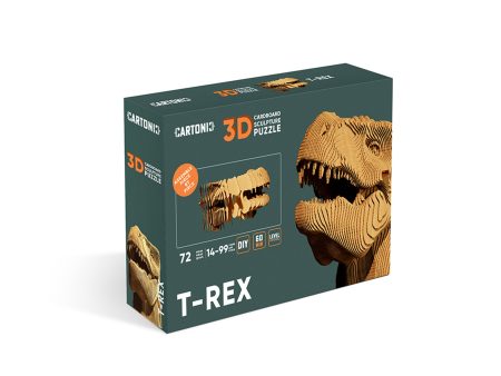 3D Carboard Puzzle - T-Rex For Sale