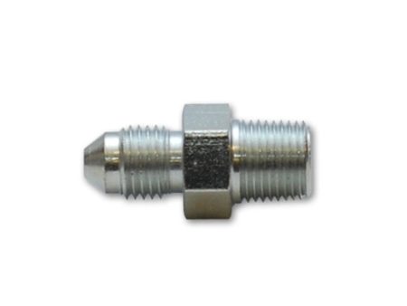 Vibrant -3AN to 1 8in NPT Straight Adapter Fitting - Steel For Discount